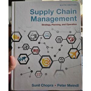 Supply Chain Management: Strategy, Planning, and Operation In great conditions